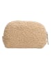 Beagles Kosmetiktasche "Navarra" in Beige - (B)26 x (H)17 x (T)6,5 cm