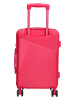 Beagles Hardcase-Trolley in Pink - (B)36 x (H)54 x (T)20 cm