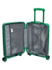 Beagles Hardcase-trolley groen - (B)36 x (H)54 x (D)20 cm