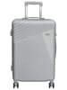 Beagles 3-delige hardcase-trolleyset "Beagles" zilverkleurig