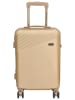 Beagles 3-delige hardcase-trolleyset "Beagles" goudkleurig