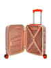 ZEBRA Hardcase-Trolley in Rosa/ Bunt - (B)32 x (H)46 x (T)22 cm