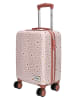 ZEBRA Hardcase-trolley lichtroze - (B)32 x (H)47x (D)22 cm
