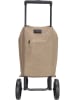 Beagles Einkaufstrolley in Beige - (B)43 x (H)100 x (T)40 cm