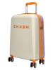 Charm Hardcase-Trolley in Beige - (B)36 x (H)55 x (T)20 cm