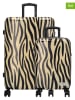 ZEBRA 2-delige hardcase-trolleyset geel