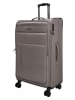 Beagles 3tlg. Softcase-Trolleyset in Grau