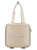 Charm Kosmetiktasche in Beige - (B)32 x (H)30 x (T)18 cm