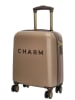 Charm Hardcase-Trolley "Capetown" in Hellbraun - (B)34 x (H)45 x (T)20 cm