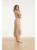 Smashed Lemon Gebreide jurk beige