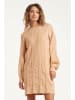 Smashed Lemon Gebreide jurk beige