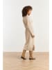 Smashed Lemon Gebreide jurk beige
