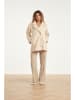 Smashed Lemon Płaszcz przejściowy w kolorze kremowym