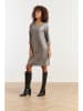 Smashed Lemon Kleid in Grau