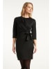 Smashed Lemon Kleid in Schwarz