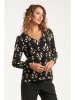 Smashed Lemon Bluse in Schwarz