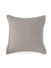 Monsun Kissenhülle "Sakura" in Taupe