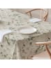 Mint Rugs Tischdecke "Natural Suria" in Creme/ Grün