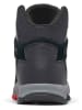 Columbia Skórzane botki "Youth Newton Ridge Amped" w kolorze czarno-czerwonym