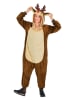 Carnival Party Kombinezon kostiumowy "Reindeer" w kolorze jasnobrązowo-beżowym