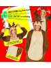Carnival Party Kostümoverall "Reindeer" in Hellbraun/ Beige