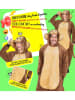 Carnival Party Kostümoverall "Monkey" in Braun/ Beige