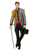 Carnival Party Kostuumblazer "Rainbow Parade Coat" meerkleurig