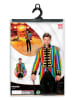 Carnival Party Kostuumblazer "Rainbow Parade Coat" meerkleurig