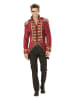 Carnival Party Kostuumblazer "Red Jacquard Parade Coat" rood/goudkleurig