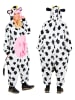Carnival Party Kombinezon kostiumowy "Cow" w kolorze biało-czarno-jasnoróżowym