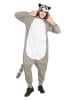 Carnival Party Kostuumpak "Wasbeer" wit/grijs