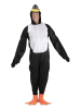 Carnival Party Kostümoverall "Pinguin" in Schwarz/ Weiß