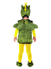 Carnival Party 3-delig kostuum "Draak" geel/groen