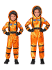 Carnival Party 2-delige kostuum "Orannje Astronaut" oranje