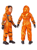 Carnival Party 2-delige kostuum "Orannje Astronaut" oranje