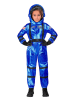 Carnival Party 2tlg. Kostüm "Blauer Astronaut" in Blau