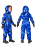 Carnival Party 2tlg. Kostüm "Blauer Astronaut" in Blau