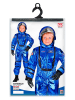 Carnival Party 2tlg. Kostüm "Blauer Astronaut" in Blau