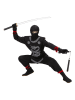 Carnival Party 4-częściowy kostium "Ninja" w kolorze czarnym