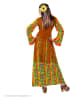 Carnival Party 2tlg. Outfit "Hippie" in Bunt/ Hellbraun