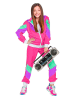 Carnival Party 2-delig kostuum "80's Trainingspak" roze