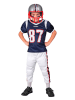 Carnival Party 2-częściowy kostium "Americam Football Player" w kolorze granatowo-białym