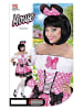 Carnival Party 3-delige kostuum "Muis Pink" wit/lichtroze