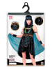 Carnival Party 3-delig kostuum "Egyptische Koningin" zwart/blauw