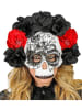 Widmann Masker "DIA DE LOS MUERTOS" zwart/rood