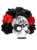 Widmann Maske "DIA DE LOS MUERTOS" in Schwarz/ Rot