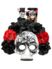 Widmann Maske "DIA DE LOS MUERTOS" in Schwarz/ Rot
