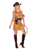 Carnival Party Kostümkleid "Cowgirl" in Hellbraun