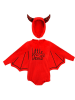 Widmann Kostuum "DUIVEL VAN PLUCHE" rood
