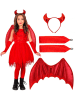 Widmann Kostuum "DUIVEL" rood